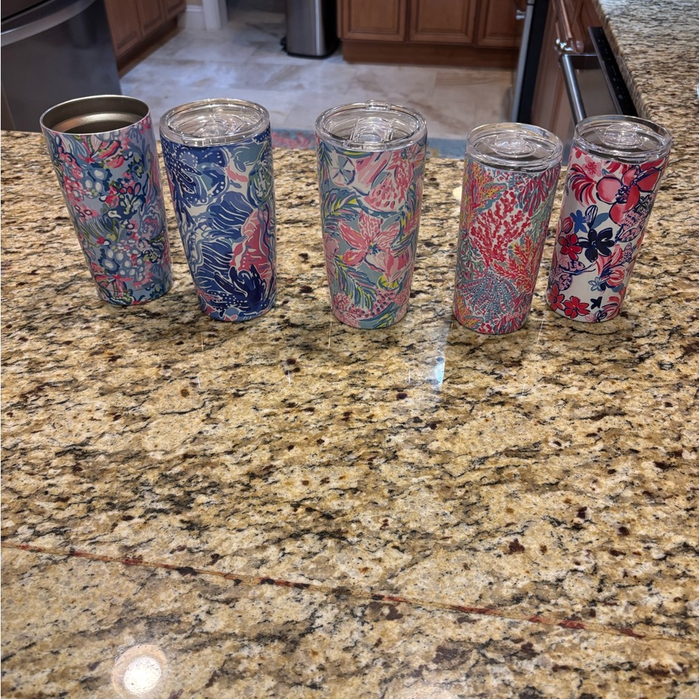 Lilly Pulitzer Floral Insulated Tumblers